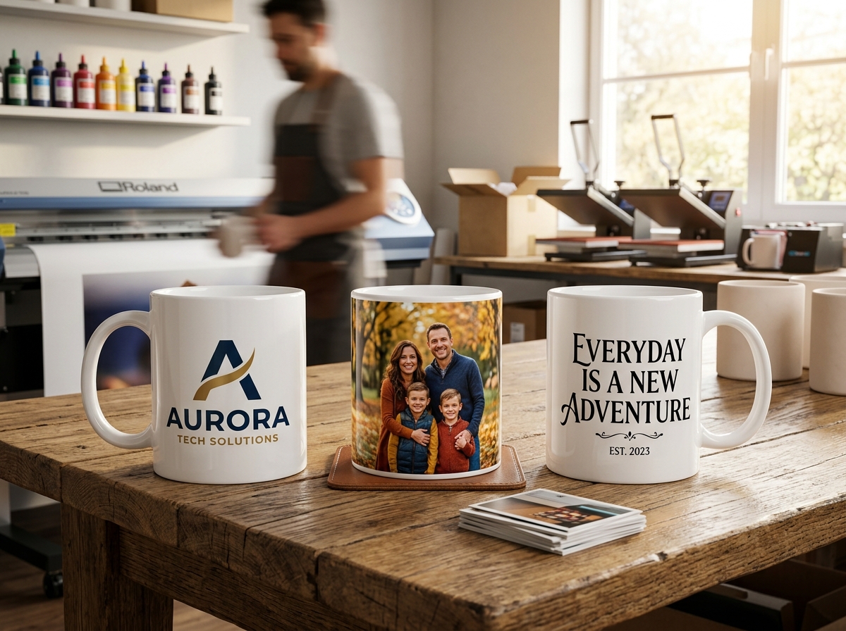 Custom Mug Printing - BUNGAS PRINTING WORKS